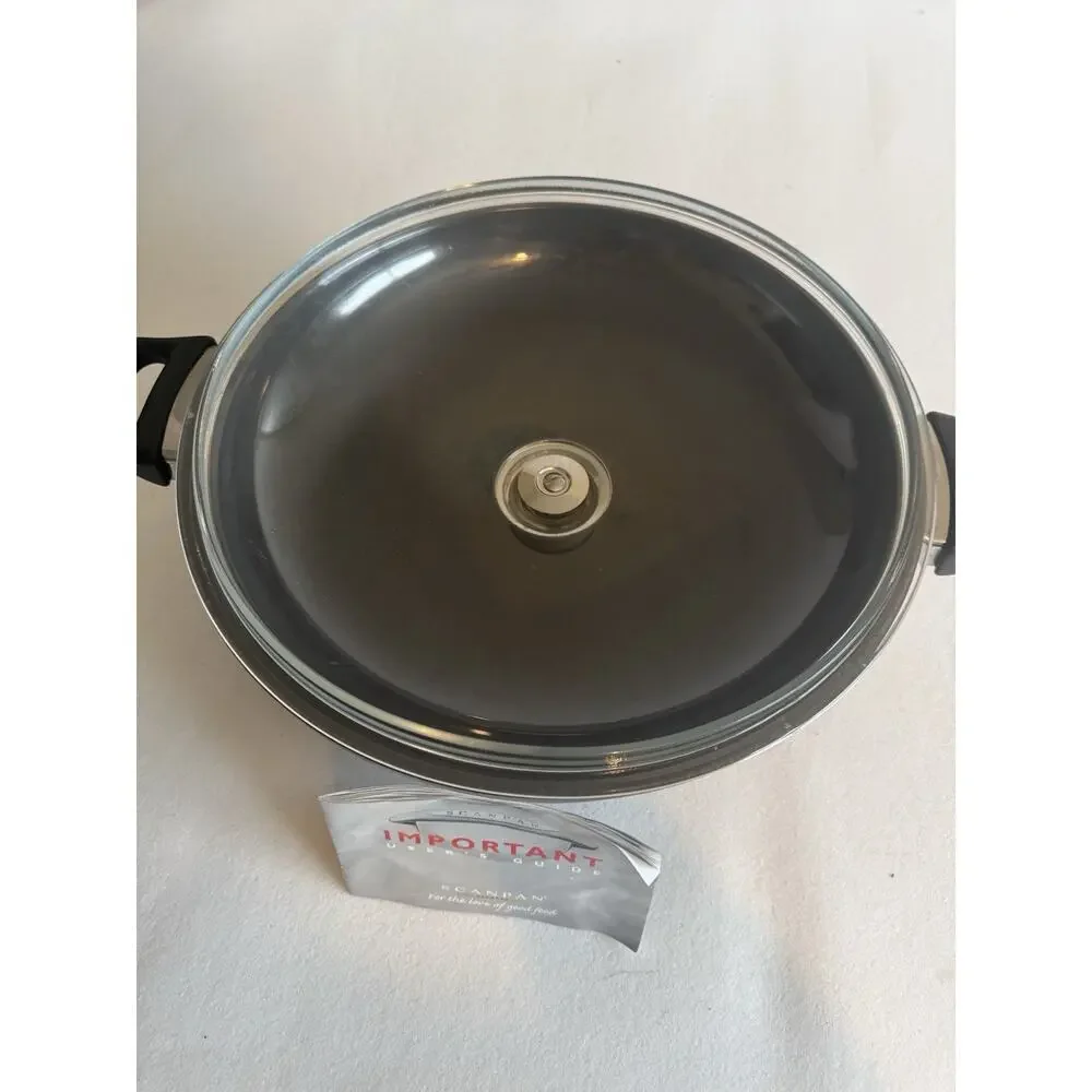 Scanpan professional 2000 series Dutch Oven 6.5 Qt Non-Stick Denmark glass lid